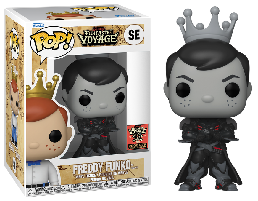 Funko POP! Funtastic Voyage: Freddy Funko as Reaper (2000 PCS)(Online Edition)(Damaged Box) #SE