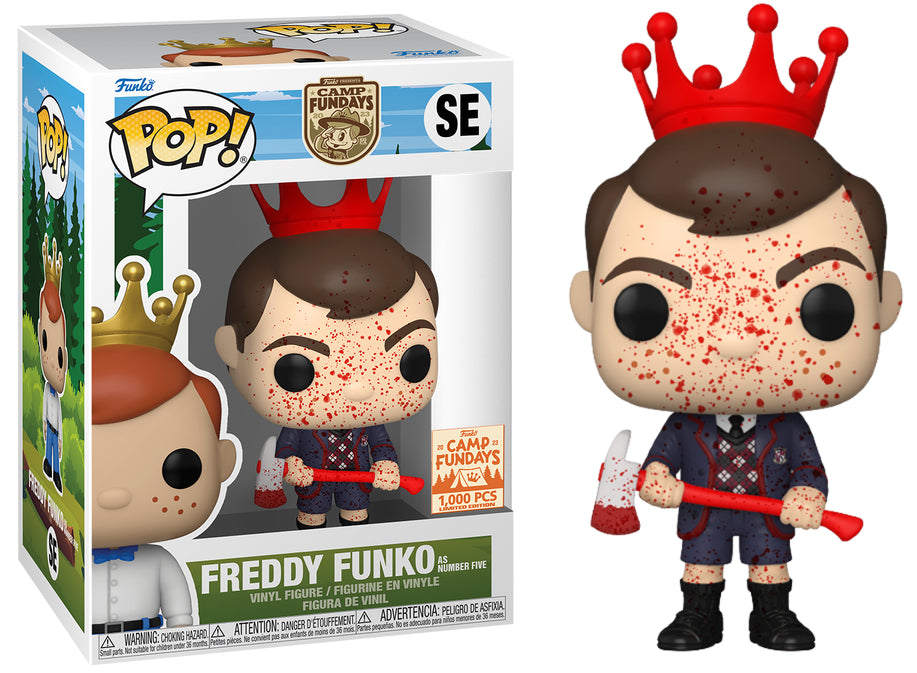 Funko POP! Camp Fundays: Freddy Funko As Number Five [Bloody](2023 Camp Fundays)(1,000PCS)(Damaged Box) #SE