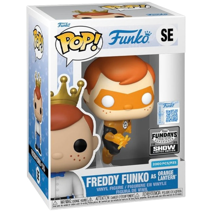 Funko POP! Funko: Freddy Funko As Orange Lantern [Translucent] (2025 Fundays Show/2000 PCS) #SE