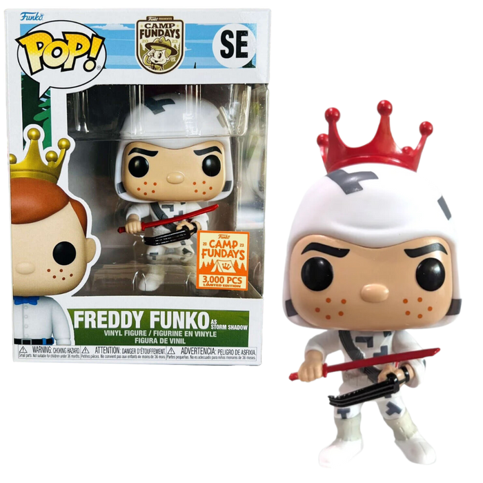 Funko POP! Camp Fundays: Freddy Funko As Storm Shadow (2023 Camp Fundays)(3,000PCS) #SE