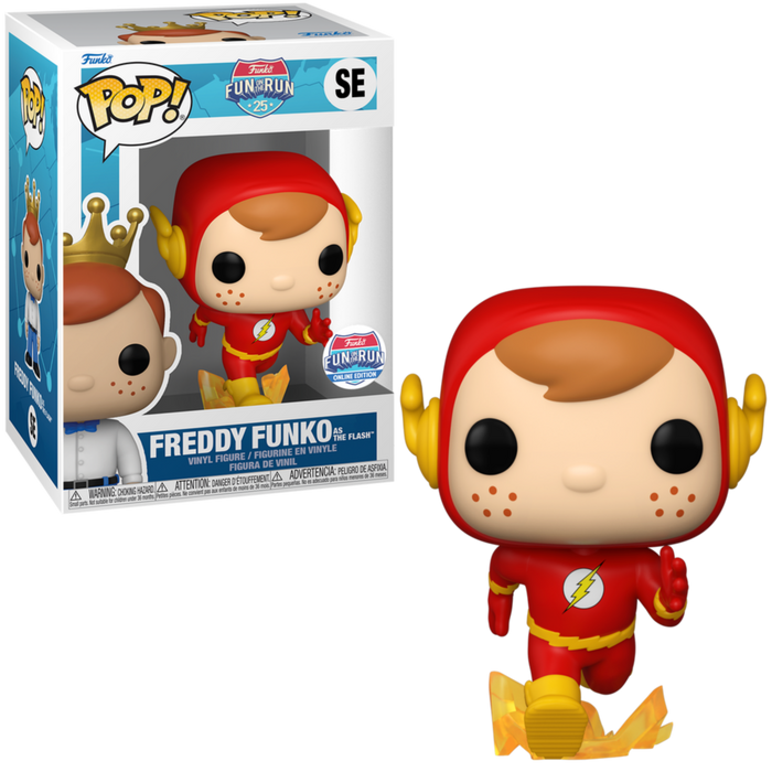Funko POP! Fun On The Run: Freddy Funko As The Flash (Fun On The Run)(Damaged Box) #SE