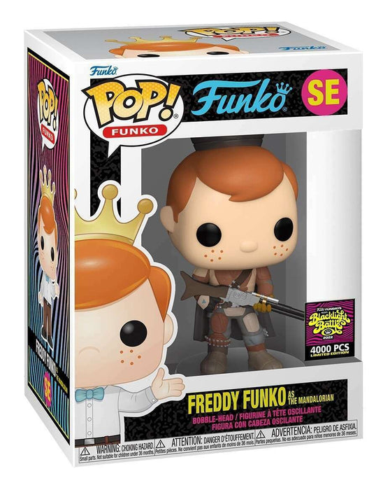 Funko POP! Freddy Funko As The Mandalorian (2022 Blacklight Battle)(4000 PCS)#SE