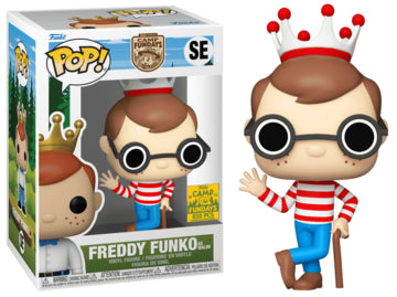 Funko POP! Camp Fundays: Freddy Funko As Waldo (2023 Camp Fundays)(850 PCS)(Damaged Box) #SE