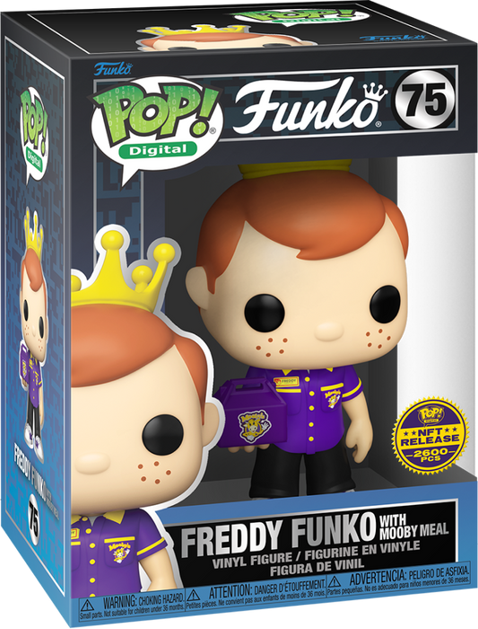 Funko POP! Digital: Jay & Silent Bob - Freddy Funko w/ Mooby Meal (NFT Release)(2600 PCS) #75