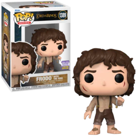 Funko POP! Movies: The Lord of The Rings: Frodo w/ The Ring (2023 Summer Convention)(Damaged Box) #1389