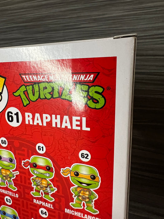 Funko POP! Television: Teenage Mutant Ninja Turtles - Raphael (Alamo City 2000 PCS)(Damaged Box) #61