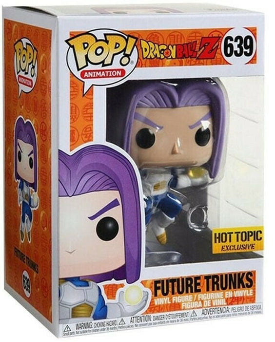 Funko POP! Animation: Dragonball Z - Future Trunks (Hot Topic)(Damaged Box) #639