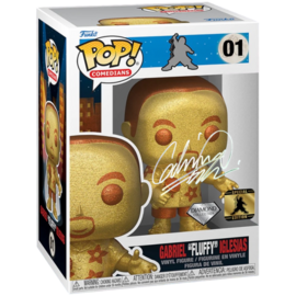 Funko POP! Comedians: Gabriel "Fluffy" Iglesias (Diamond)(Special Edition)(Signed/Gabriel Iglesias)(Damaged Box) #01