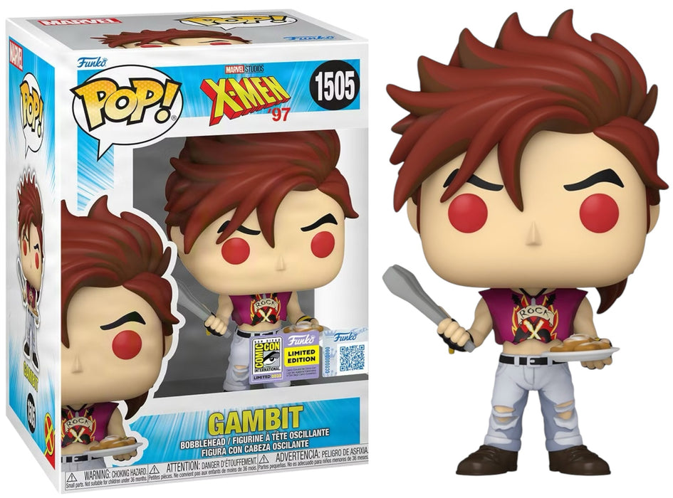 Funko POP! Marvel: X-Men 97' - Gambit [Crop Top] (2025 SDCC) #1505
