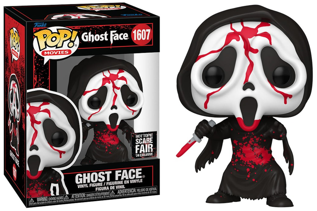 Funko POP! Movies: Ghost Face [Bloody] (2024 Hot Topic Scare Fair) #1607