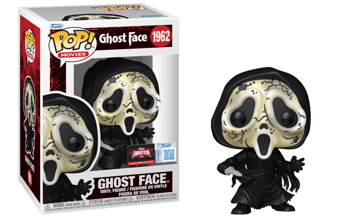 Funko POP! Movies: Ghost Face (2026 TargetCon)(Damaged Box) #1962