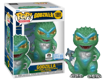Funko POP! Movies: Godzilla (Funko Sticker/HQ)(Damaged Box)[4 Inch] #1891