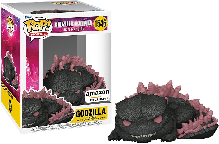 Funko POP! Movies: Godzilla x Kong The New Empire - Godzilla [Sleeping](Amazon)(Damaged Box) #1546
