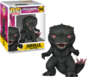 Funko POP! Movies: Godzilla x Kong The New Empire - Godzilla (Damaged Box)[6-Inch] #1544