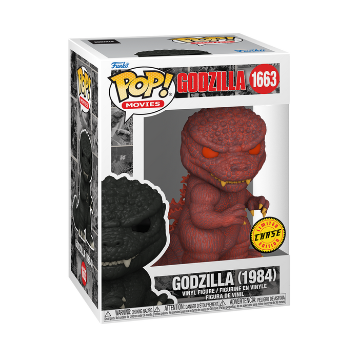 Funko POP! Movies: Godzilla - Godzilla [1984] (CHASE)(Damaged Box) #1663