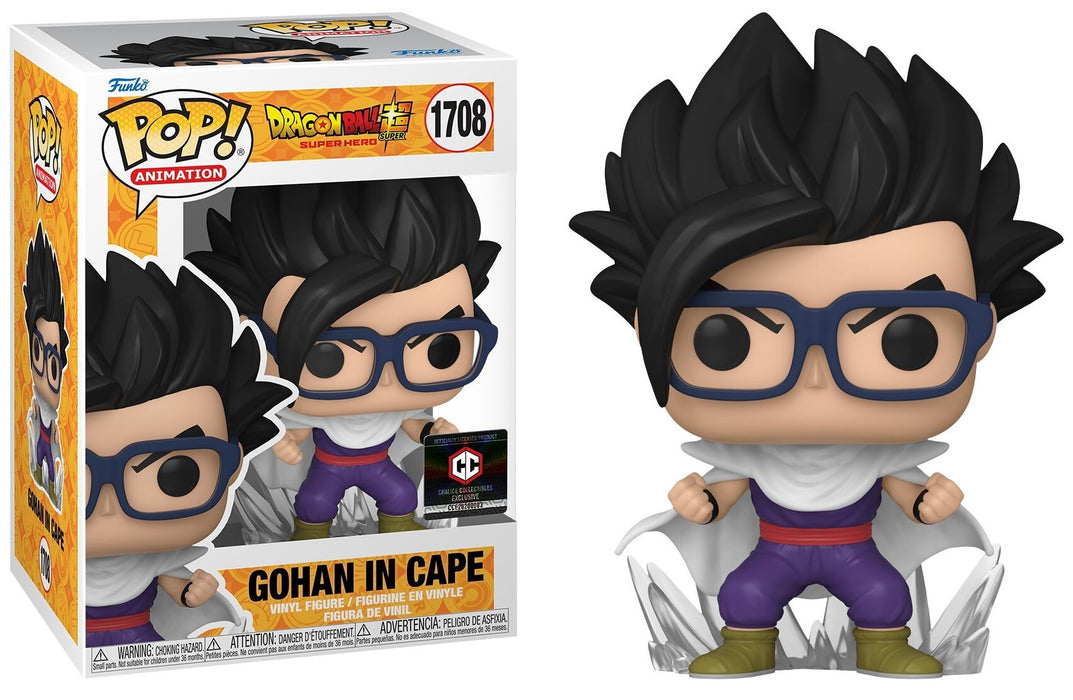 Funko POP! Animation: Dragon Ball Super - Gohan In Cape (Chalice) #1708