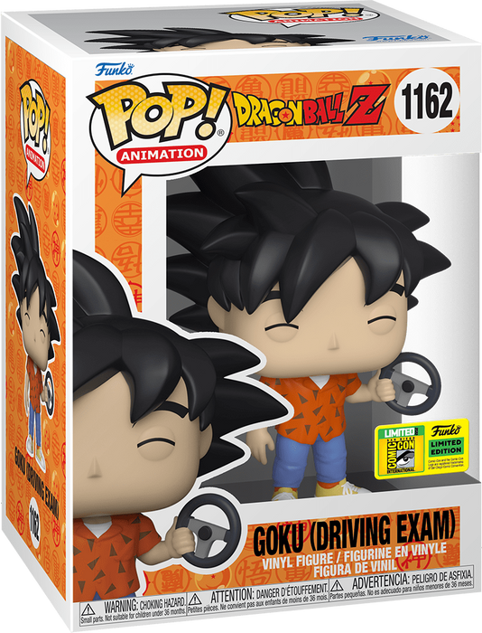 Funko POP! Animation: DragonBall Z - Goku [Driving Exam](2022 SDCC) #1162