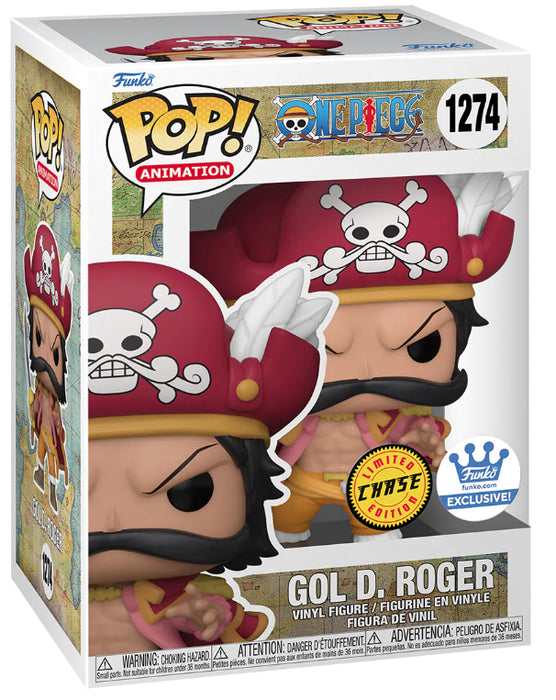 Funko POP! Animation: One Piece - Gol D. Roger (Funko)(CHASE)(Damaged Box)[B] #1274