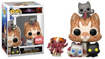 Funko POP! Marvel: The Marvels - Goose with Flerkittens (Collectors Corps) #1266
