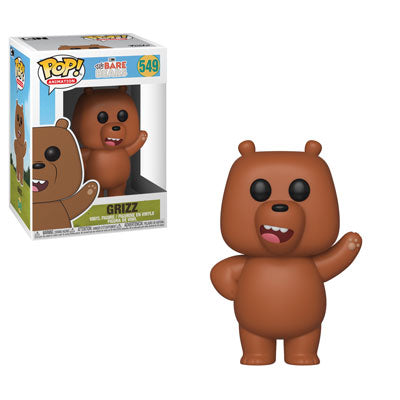 Funko POP! Animation: We Bare Bears - Grizz (Damaged Box) #549
