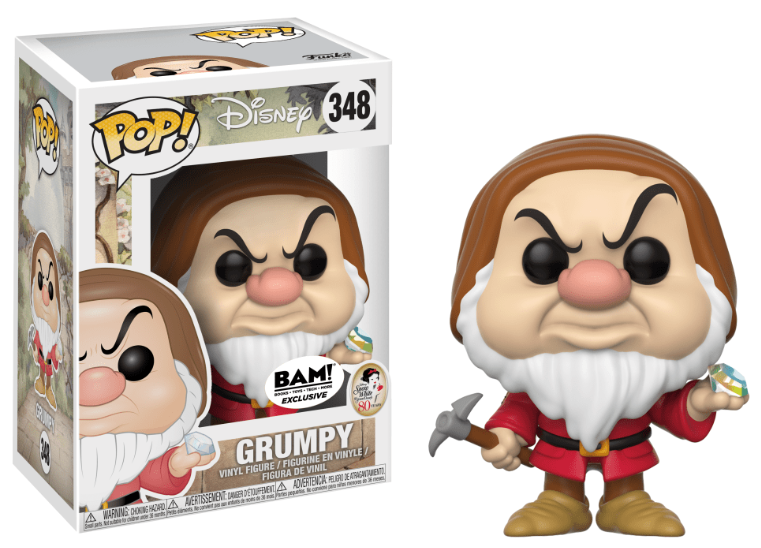Funko POP! Disney: Grumpy (BAM!)(Damaged Box) #348