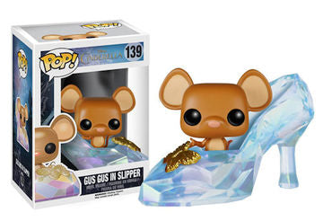 Funko POP! Disney Cinderella: Gus Gus In Slipper (Damaged Box) #139