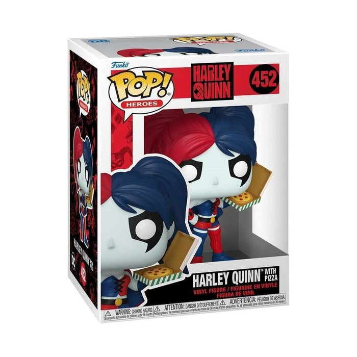 Funko POP! Heroes: Harley Quinn w/ Pizza #452