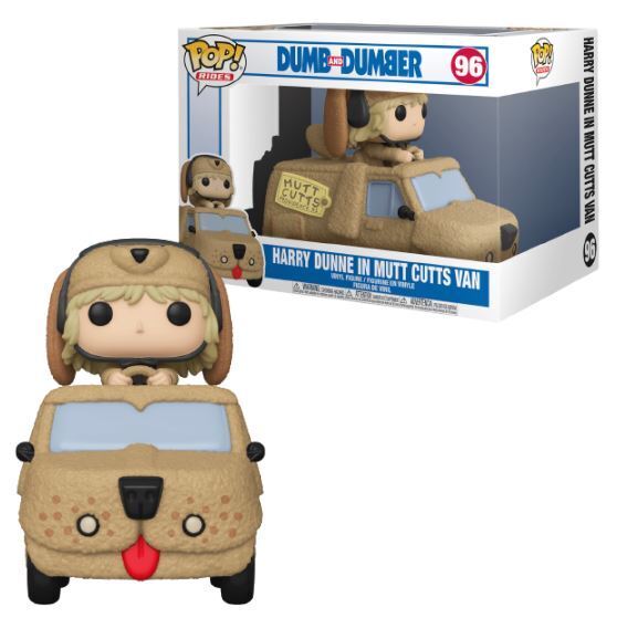 Funko POP! Rides: Dumb & Dumber - Harry Dunne In Mutt Cutts Van (Damaged Box) #96