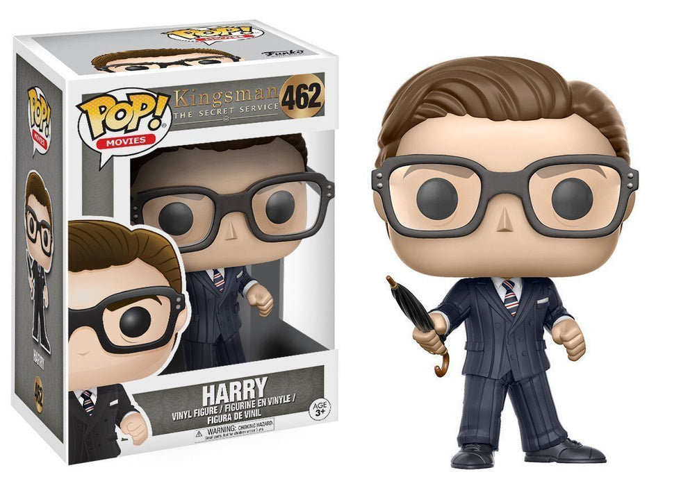 Funko POP! Movies: Kingsman The Secret Service - Harry (Damaged Box) #462