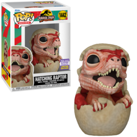 Funko POP! Movies: Jurassic Park 30th Anniversary - Hatching Raptor (2023 Summer Convention)(Damaged Box) #1442