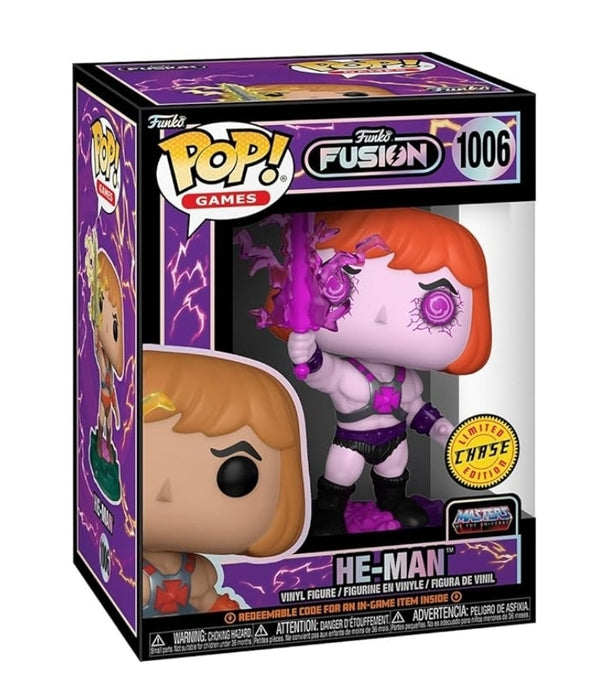 Funko POP! Games: Funko Fusion - He-Man (CHASE)(Damaged Box) #1006