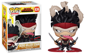 Funko POP! Animation: My Hero Academia - Hero Killer Stain (2019 NYCC) #636