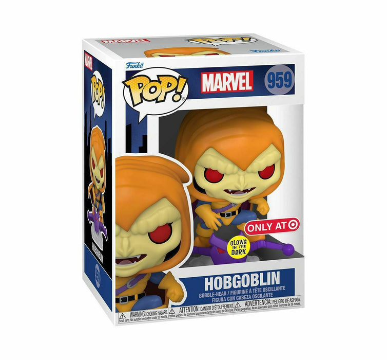 Funko POP! Marvel: Hobgoblin (GiTD)(Target)(Damaged Box) #959