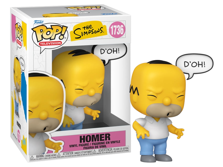 Funko POP! Television: The Simpsons - Homer [D'oh] #1736