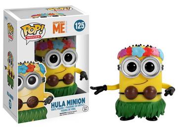 Funko POP! Movies: Despicable Me - Hula Minion (Damaged Box) #125