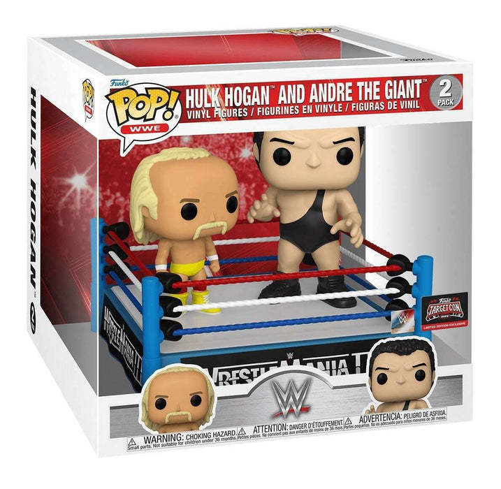 Funko POP! WWE: Hulk Hogan And Andre The Giant (TargetCon) 2-Pack
