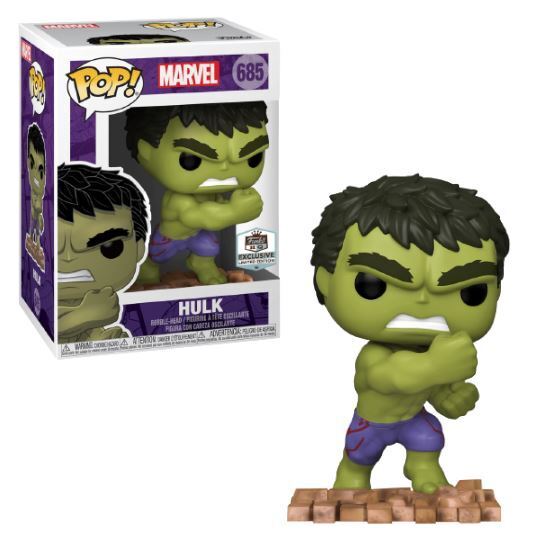Funko POP! Marvel: Hulk (HQ Exclusive)(Damaged Box) #685