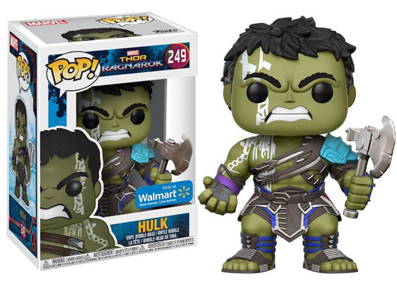 Funko POP! Thor Ragnarok - Hulk (Walmart)(Damaged Box) #249