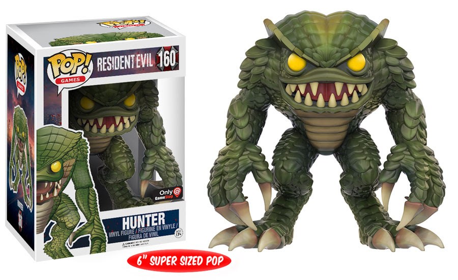 Funko POP! Games: Resident Evil - Hunter (GameStop)(Damaged Box) #160