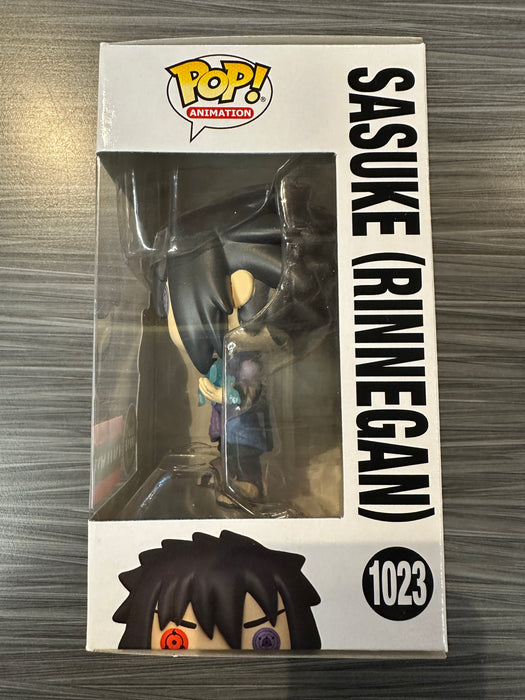 Funko POP! Animation: Naruto Shippuden - Sasuke (Rinnegan)(GiTD)(CHASE)(AAA)(Damaged Box) #1023