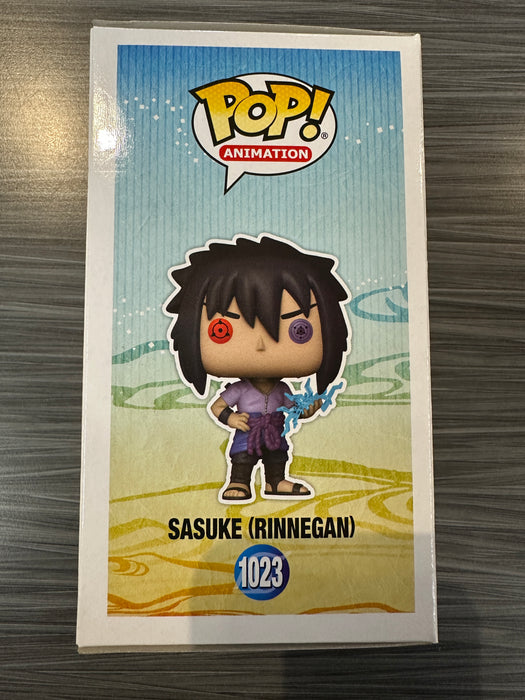 Funko POP! Animation: Naruto Shippuden - Sasuke (Rinnegan)(GiTD)(CHASE)(AAA)(Damaged Box) #1023