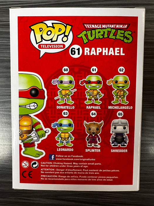 Funko POP! Television: Teenage Mutant Ninja Turtles - Raphael (Alamo City 2000 PCS)(Damaged Box) #61