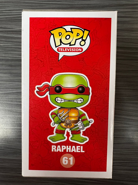 Funko POP! Television: Teenage Mutant Ninja Turtles - Raphael (Alamo City 2000 PCS)(Damaged Box) #61