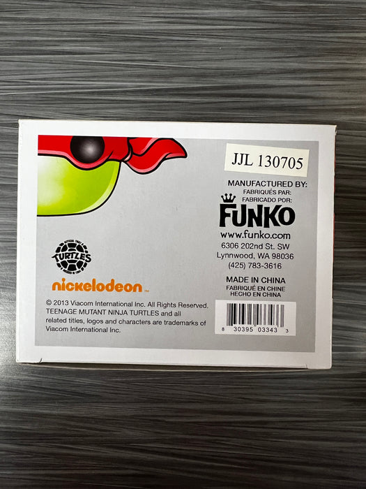 Funko POP! Television: Teenage Mutant Ninja Turtles - Raphael (Alamo City 2000 PCS)(Damaged Box) #61
