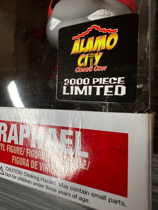 Funko POP! Television: Teenage Mutant Ninja Turtles - Raphael (Alamo City 2000 PCS)(Damaged Box) #61