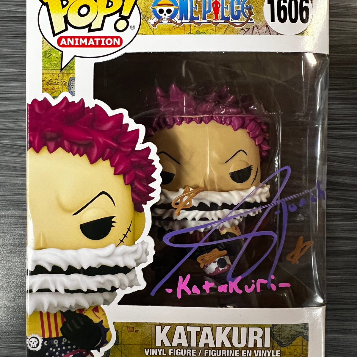 Funko POP! Animation: One Piece - Katakuri (Signed/Jonah Scott
