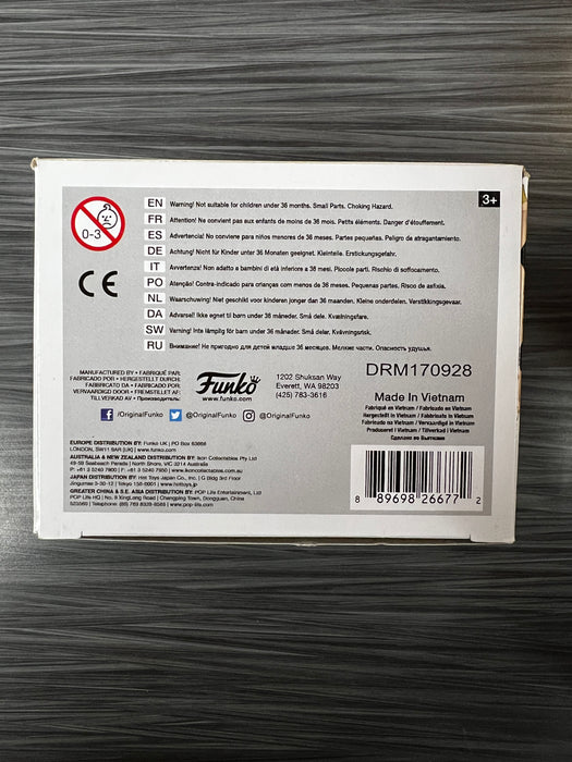 Funko POP! Animation: My Hero Academia - All Might (GiTD)(2017 Funimation)(Signed/Christopher Sabat/Beckett)(Damaged Box)#248