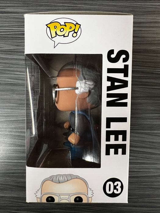 Funko POP! Stan Lee Collectibles: Stan Lee [Superhero] (2015 NYCC/1500 PCS)(Signed/Stan Lee/Stan lee Collectibles Cert) #03