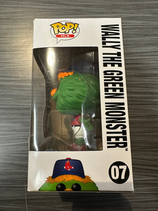 Funko POP! MLB: Wally The Green Monster [Red Jersey](Damaged Box) #07