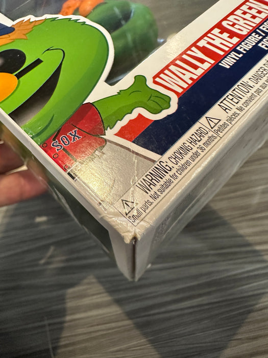 Funko POP! MLB: Wally The Green Monster [Red Jersey](Damaged Box) #07